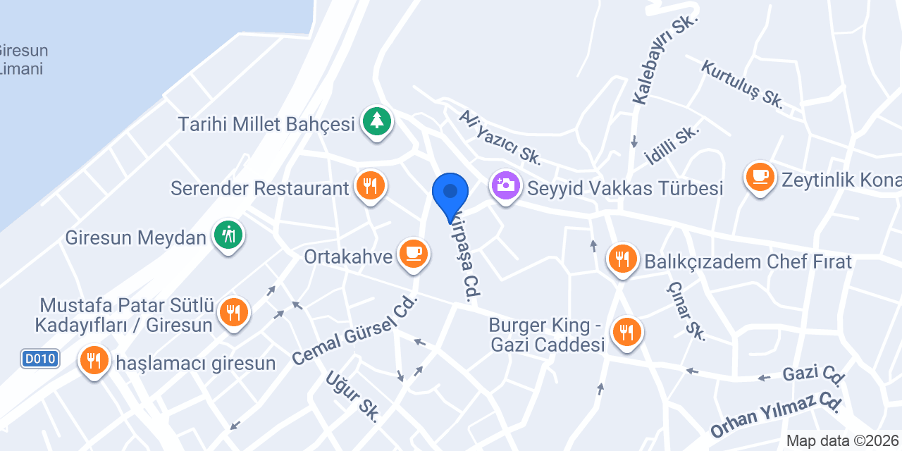 Temel Gıda konumu