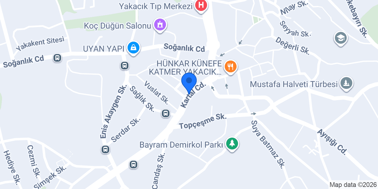 İsonem Kartal Bayi Uyan Yapı Malzemeleri konumu