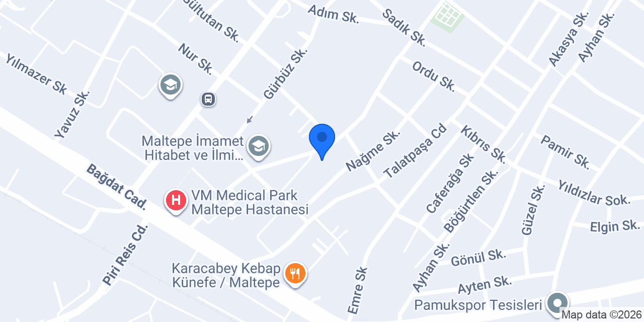 Ak İstanbul Terzi konumu