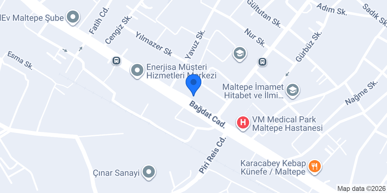 Anfora Mobilya Maltepe konumu