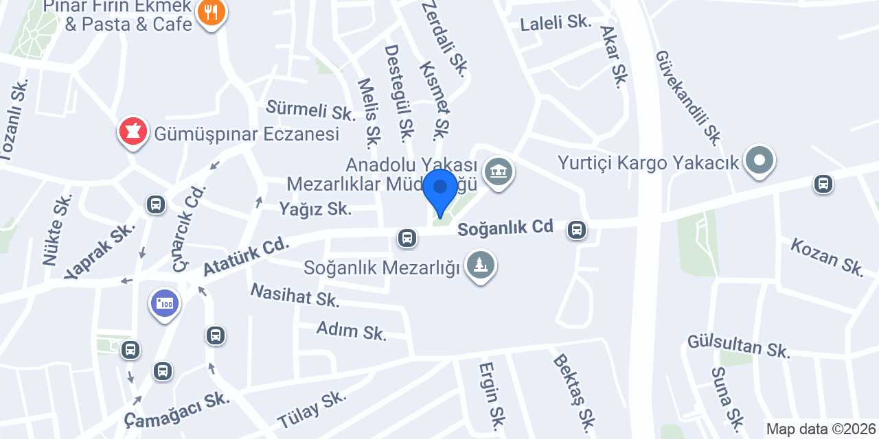Gümüşpınar büfe konumu
