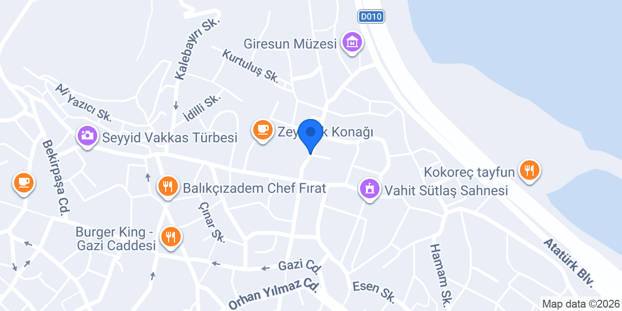 Viraj Taksi konumu