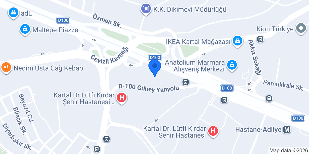 Otoshops konumu