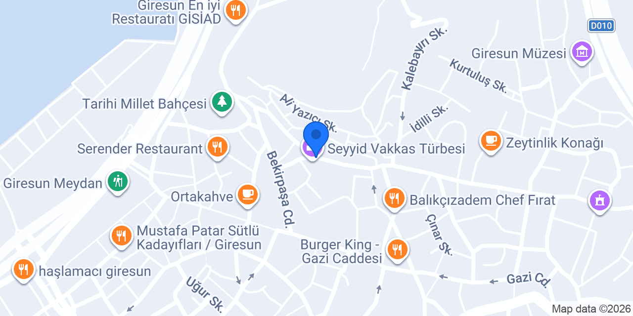Yumurcak Kırtasiye konumu