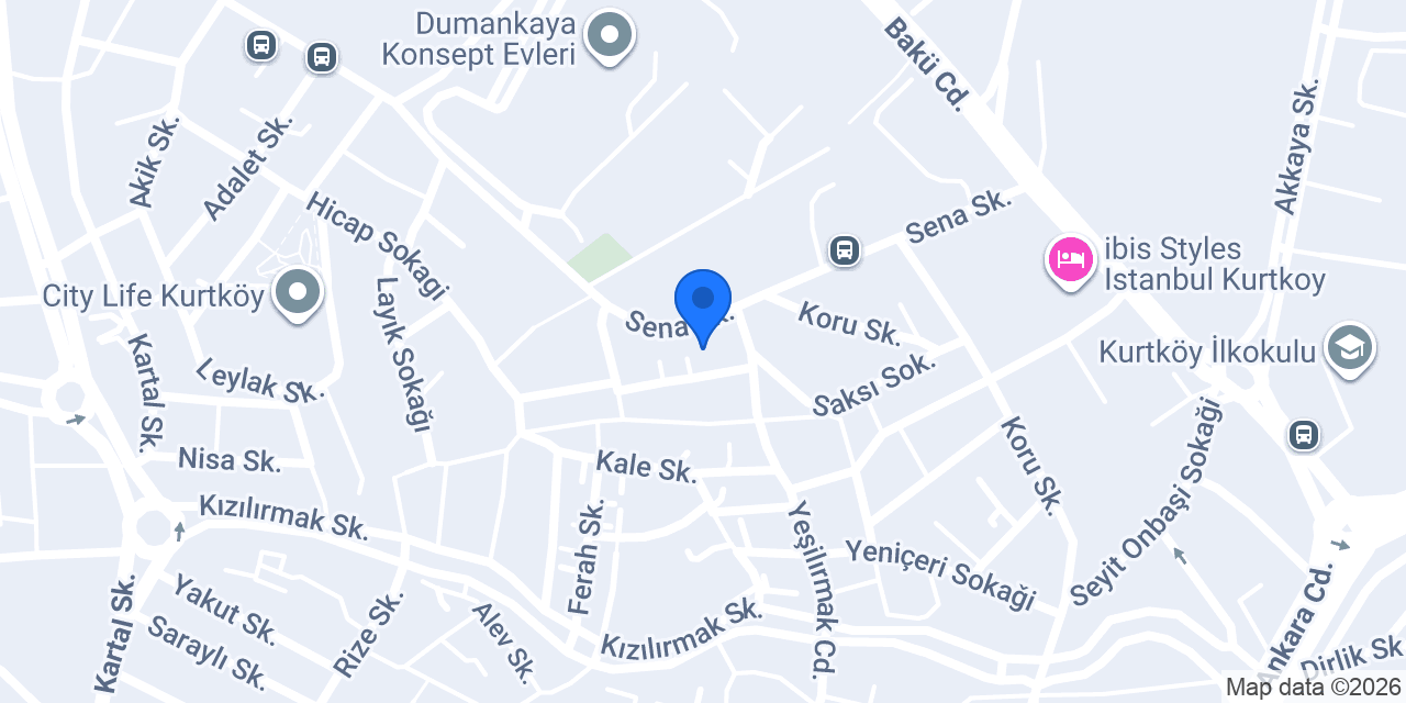 Derskur Eğitim Kurumları konumu