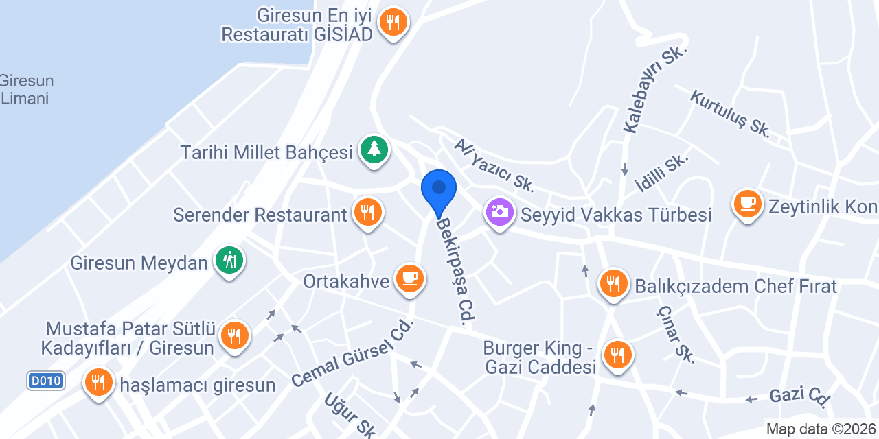 Ayışığı Çiçek konumu