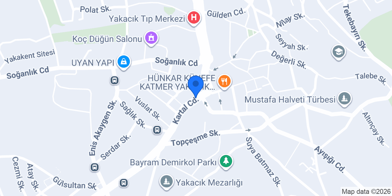 Yakacık Eczanesi konumu