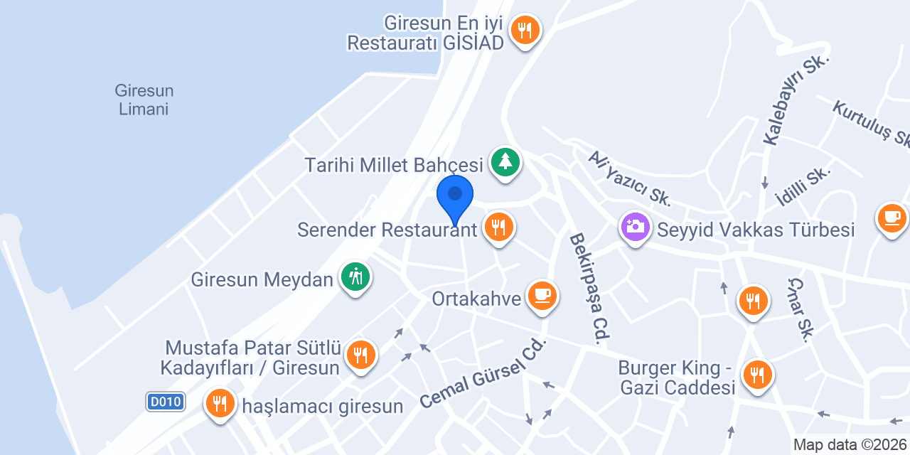Civelekoğlu teknik servis konumu