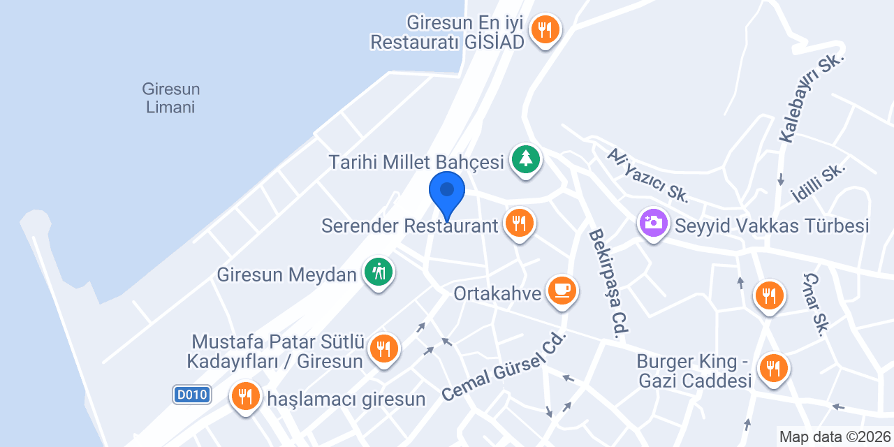 Şebinkarahisar Koop konumu
