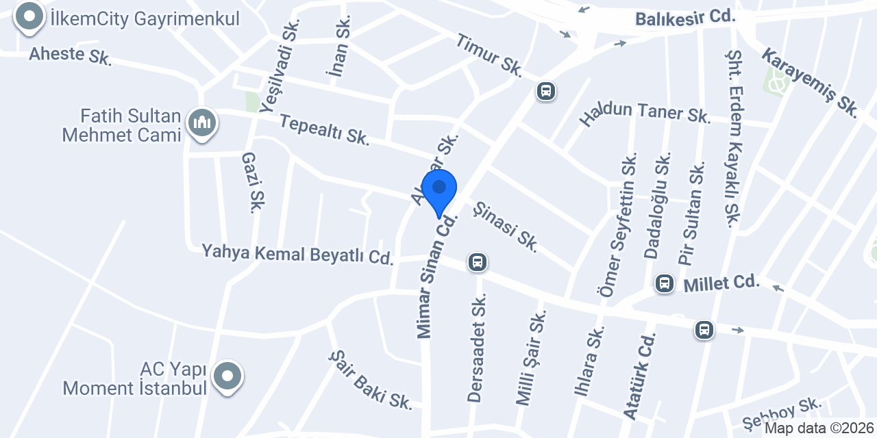 Aktek Klima servisi konumu