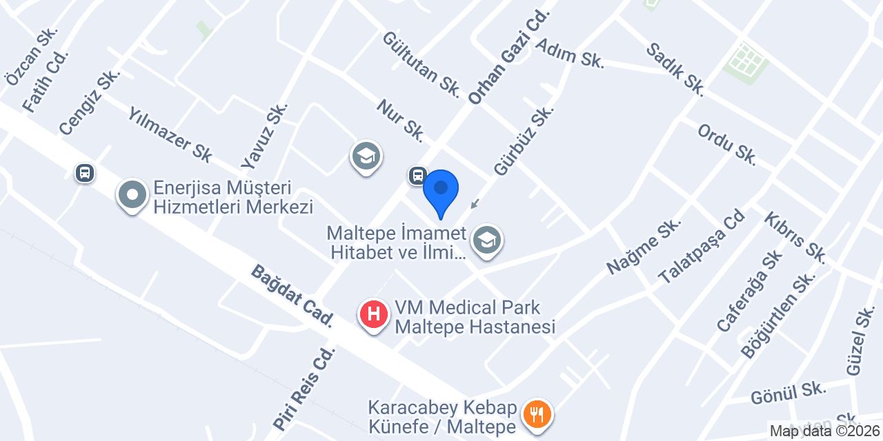 Doç. Dr. Mehmet Önder Ekmen konumu