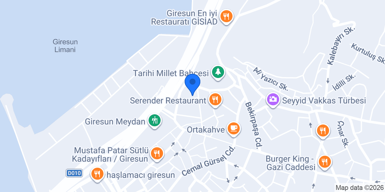 Karabulut Av Bayii konumu