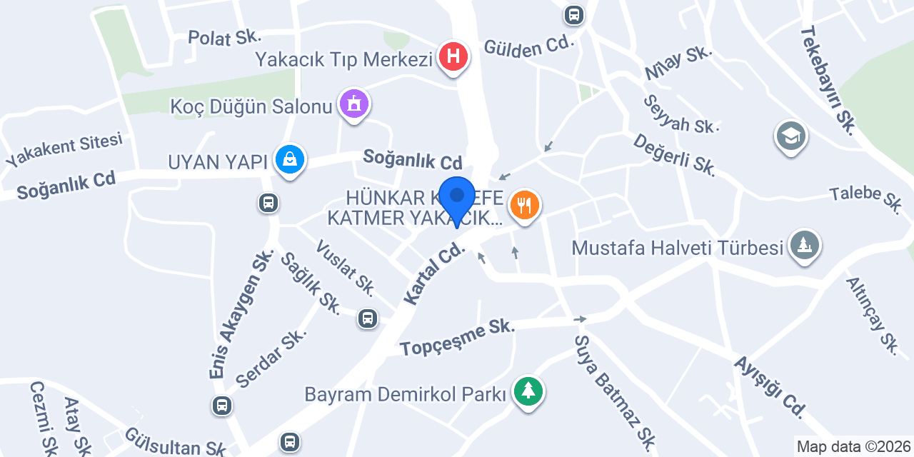 ÖZ HATAY HARBİYE DÖNER EVİ konumu