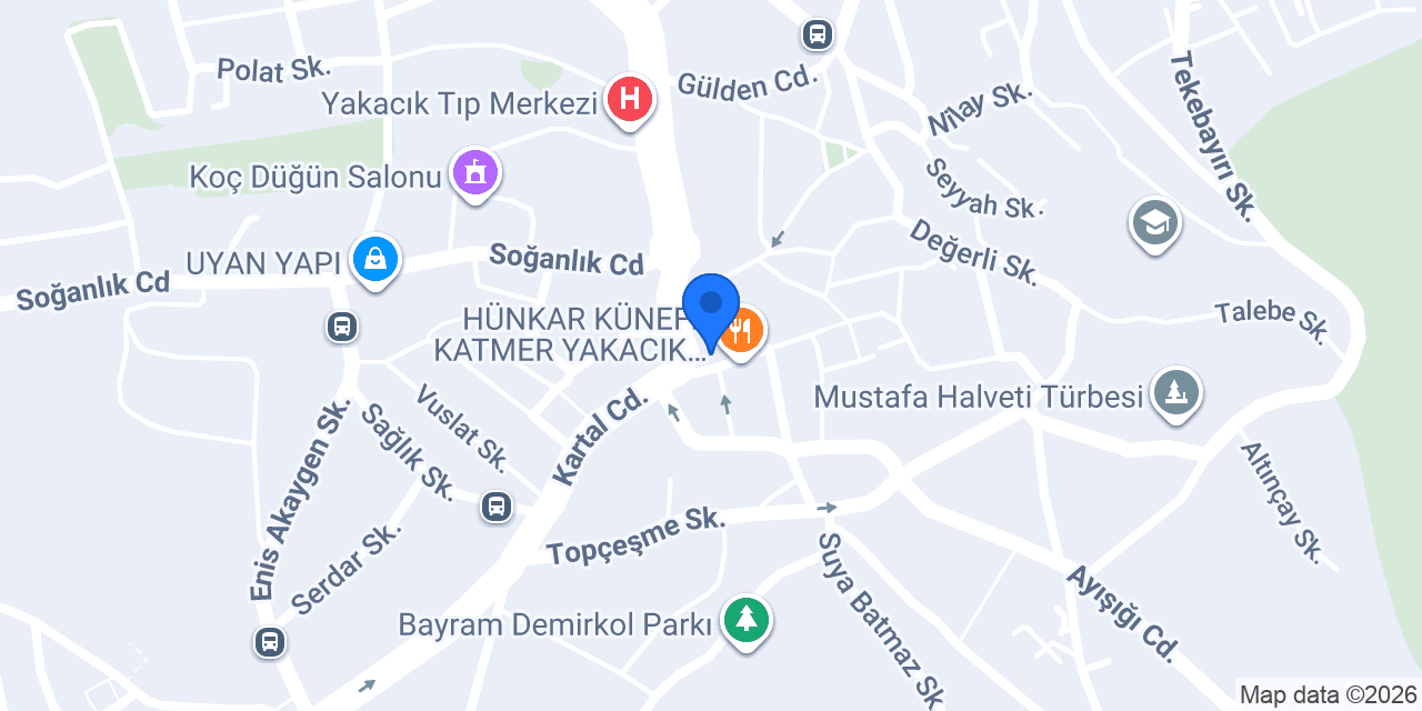 Yakacık Taksi konumu