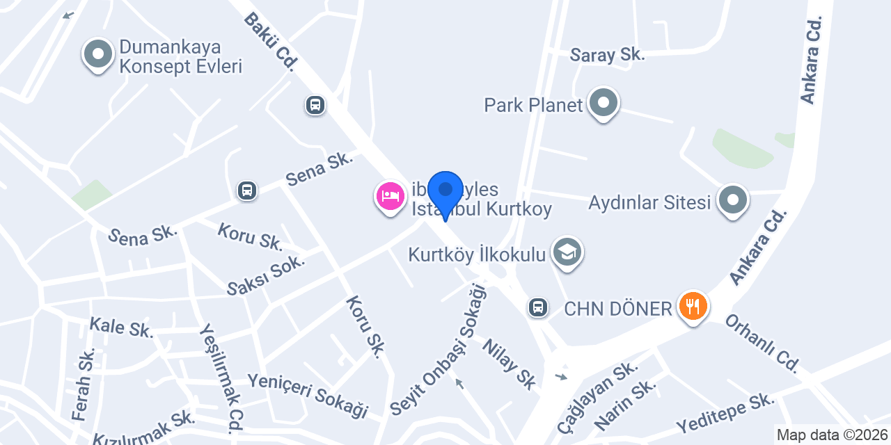Oses Çiğ Köfte konumu