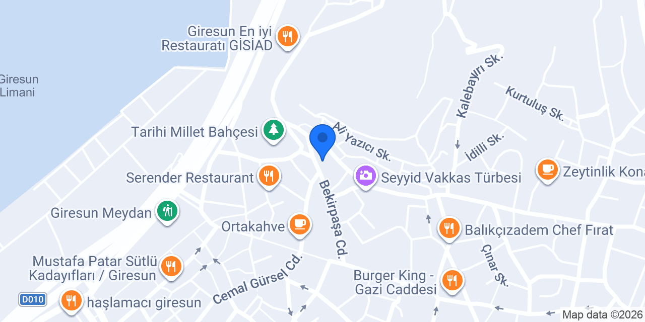 MAVİGÖL TURİZM konumu