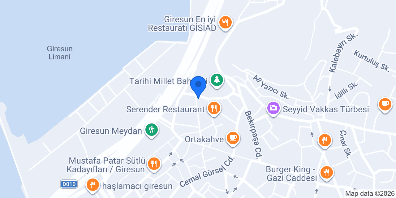 Çakrak Et Lokantası konumu