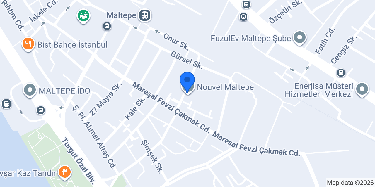 Nouvel Maltepe konumu
