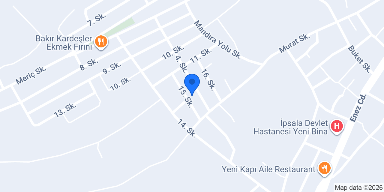 Yeni hayat özel bakım Merkezi konumu