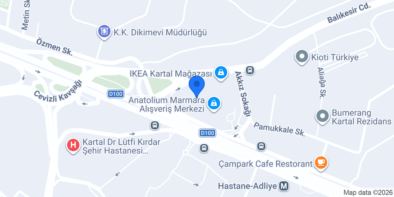 Atasun Optik konumu