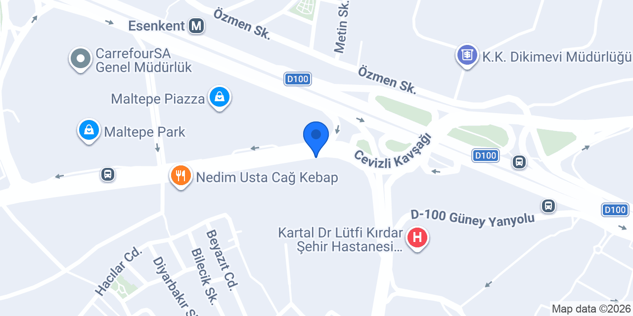 Halkbank Tugay Yolu Şubesi konumu