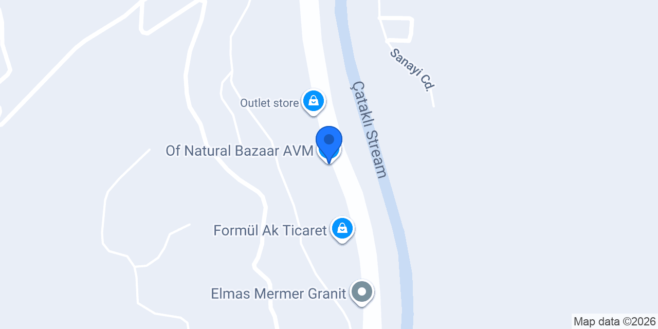 Of Natural Bazaar AVM konumu