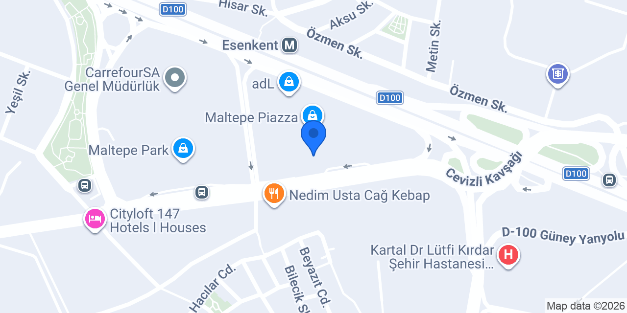 SPX Piazza AVM konumu