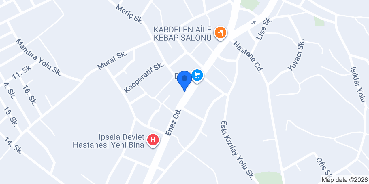 GÜRTÜRK YAPI MARKET konumu