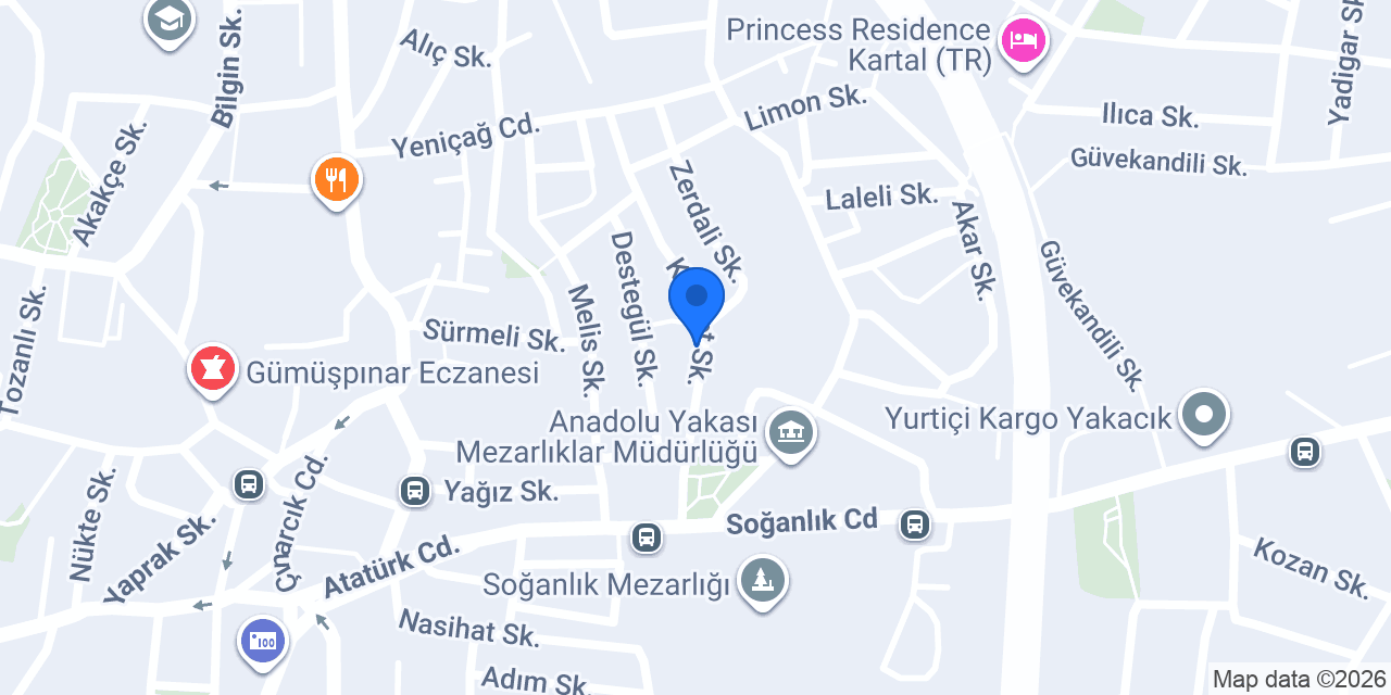 ŞFK Ambalaj konumu