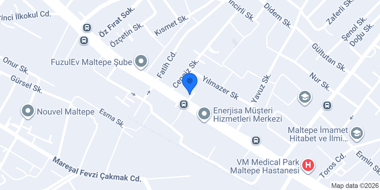 Seryapı Yapı Malzemeleri konumu