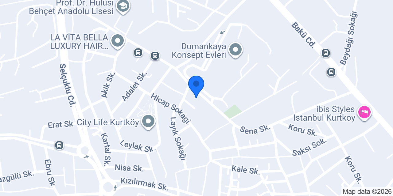 AKMAN HAIR STUDIO konumu