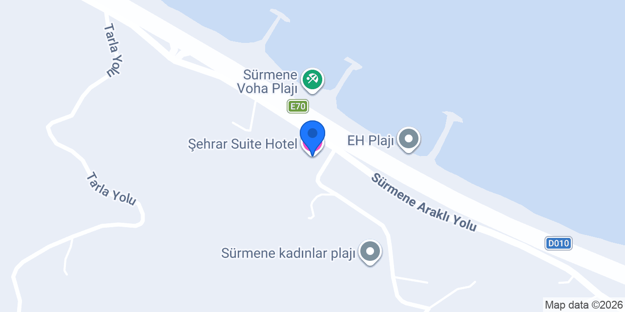 Şehrar Suite Hotel konumu