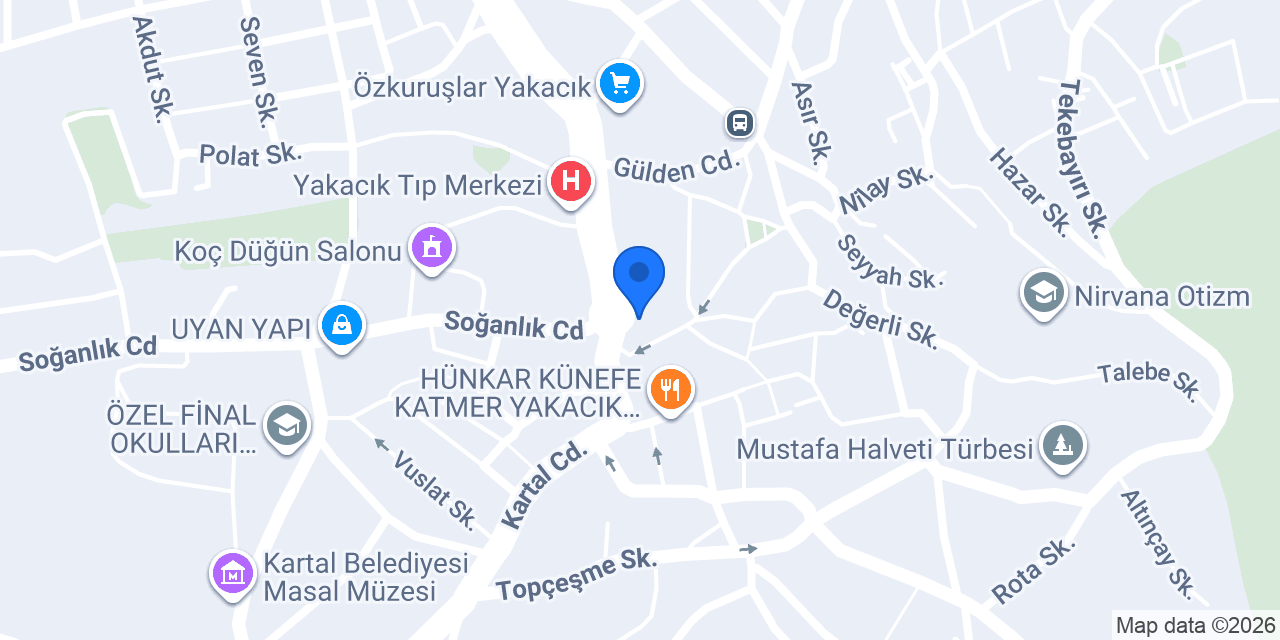 Bircan Bayan Kuaförü konumu