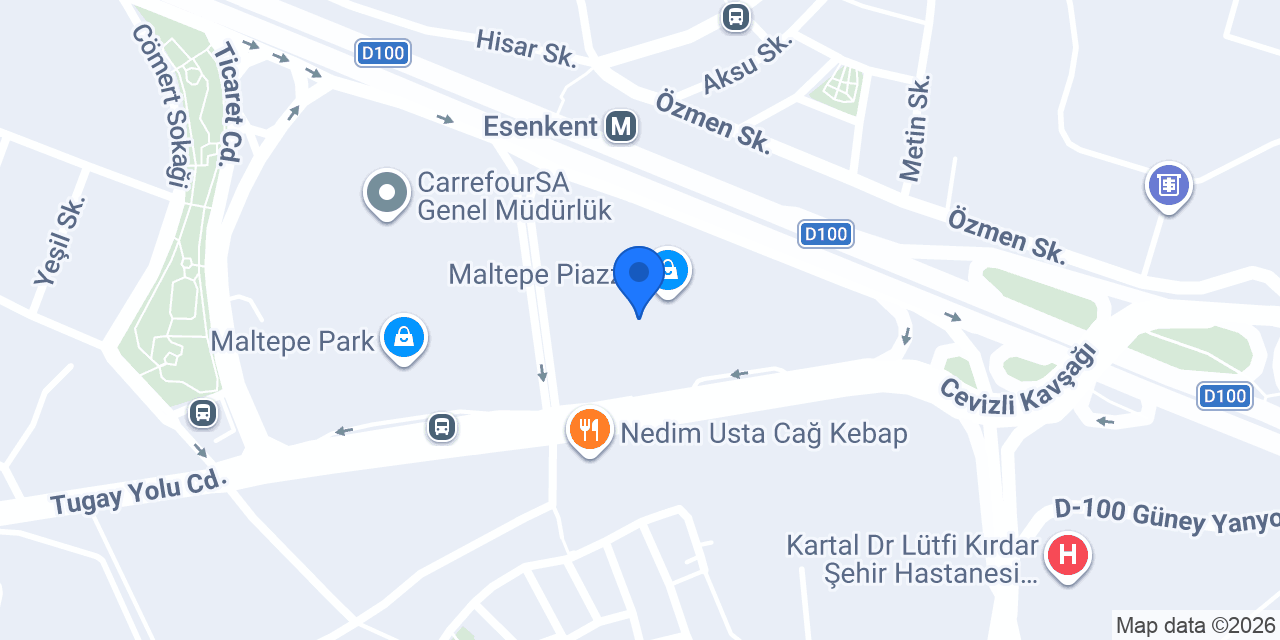 Operaistanbul Piazza Maltepe konumu