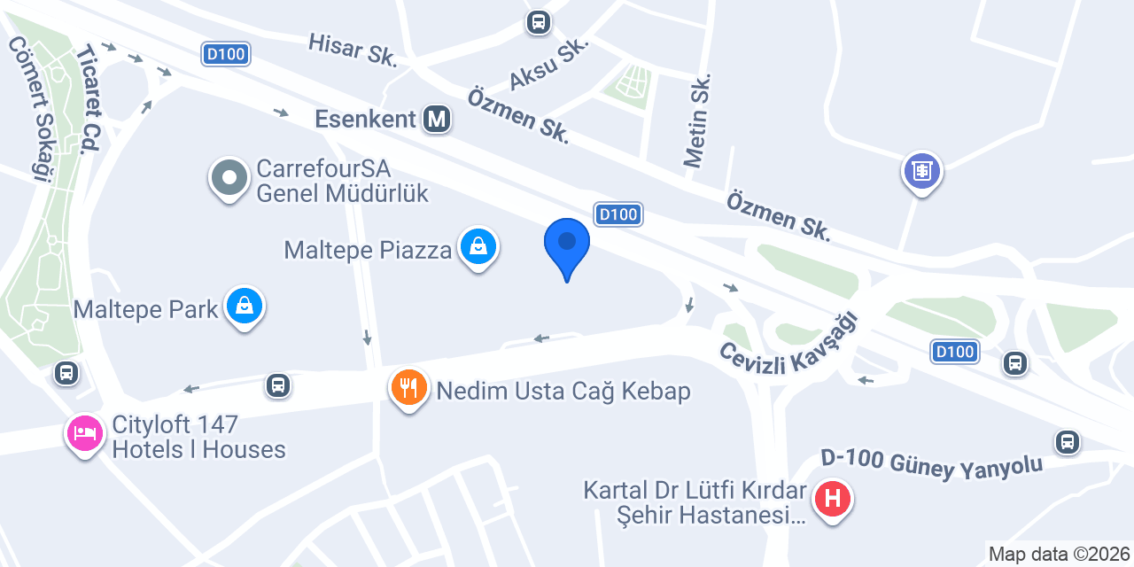 Kayseri Mutfağı Piazza Avm konumu