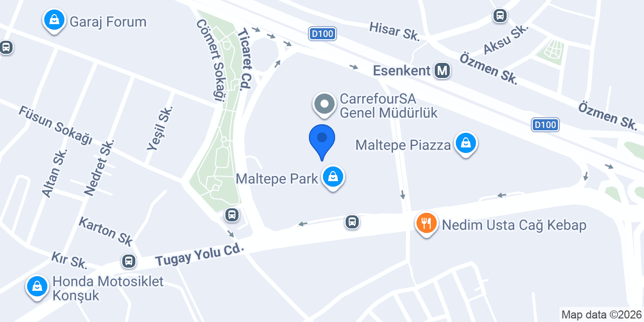 ÇÖPS MALTEPE PARK konumu