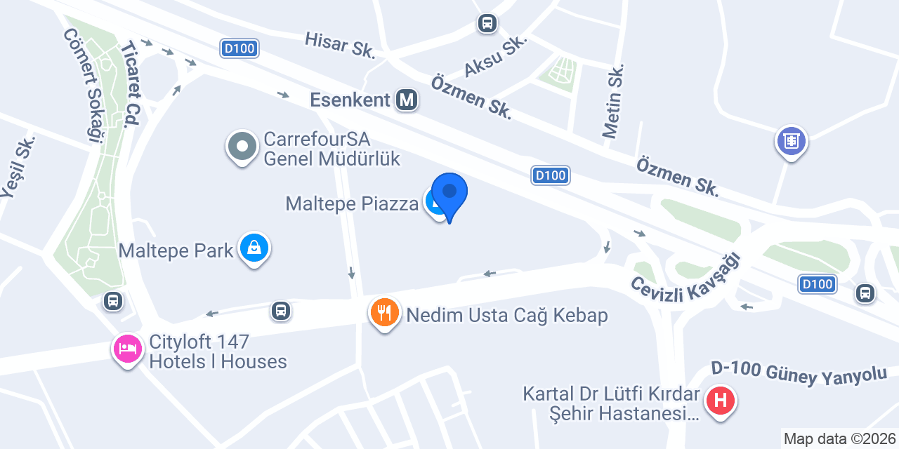 Atasun Optik konumu