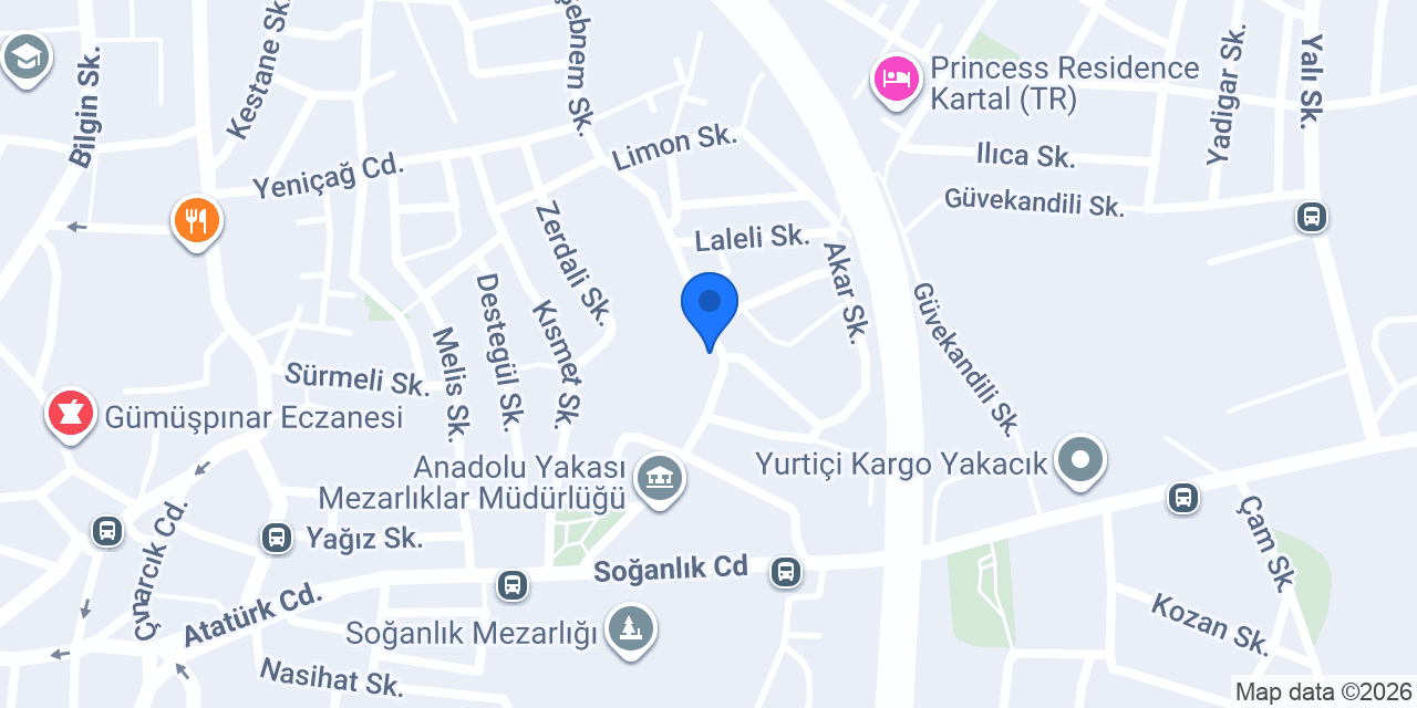 Denge Kartal konumu