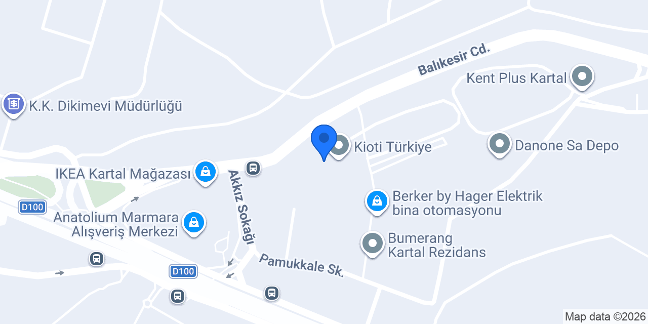 Özdemir Hukuk Bürosu konumu