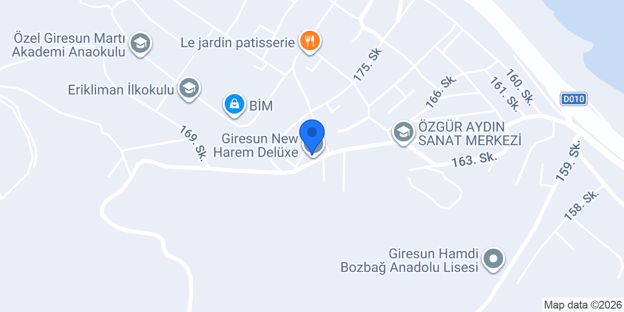Giresun New Harem Delüxe konumu