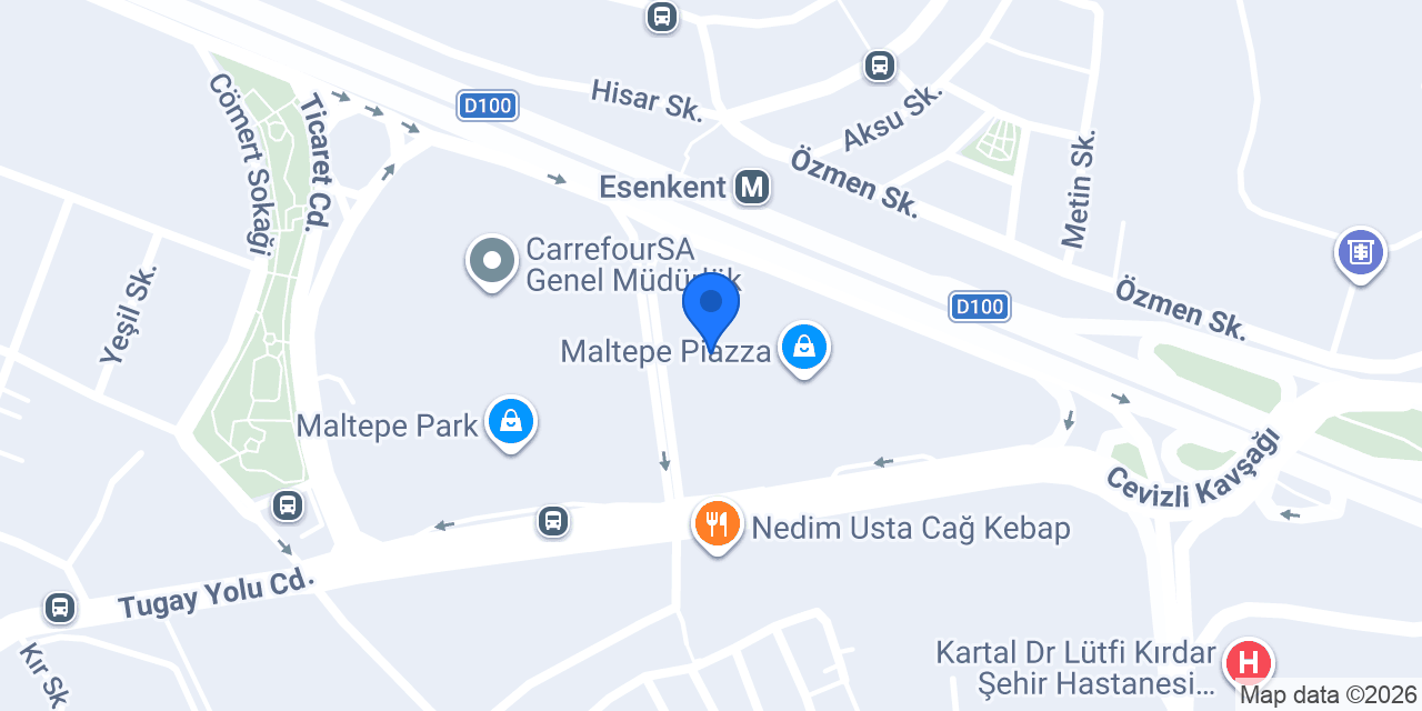Danilos Pizza | Maltepe konumu