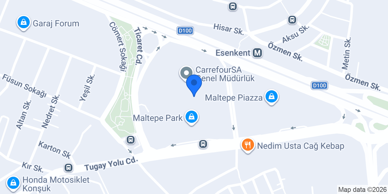 Paşafırını Maltepepark Avm konumu