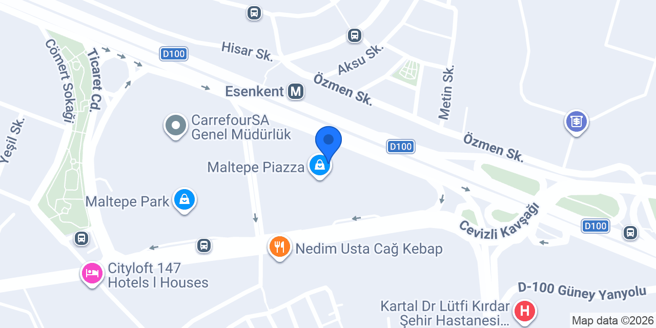 WATSONS MALTEPE PIAZZA konumu
