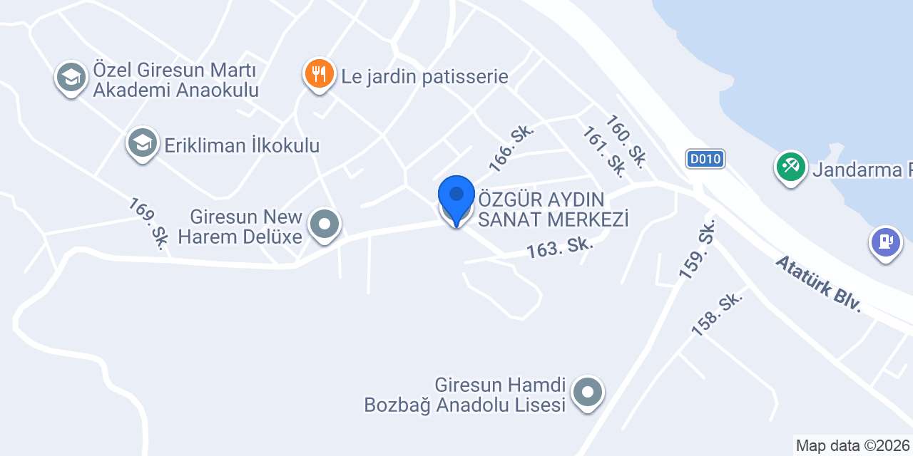 ÖZGÜR AYDIN SANAT MERKEZİ konumu