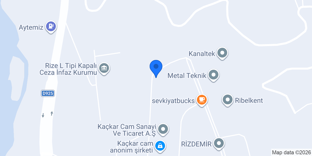 BİOTEX MEDİKAL TEKSTİL İTH. İHR. SAN. TİC. A.Ş. ÜRETİM FABRİKASI konumu