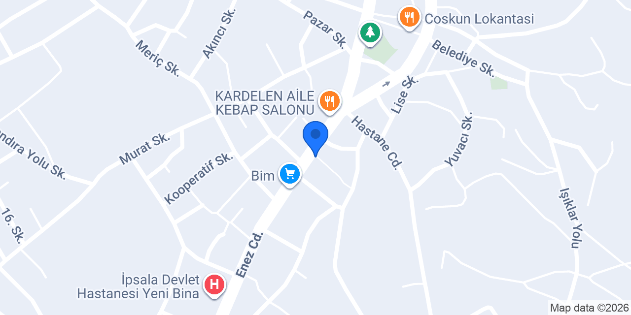 Dişhekimi Mechmet Memet konumu