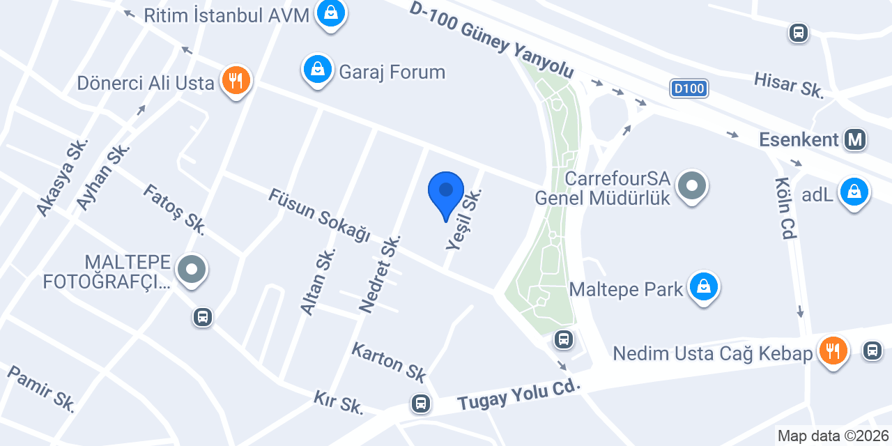 GENÇBİLGE DENETİM VE SMMM A.Ş. konumu