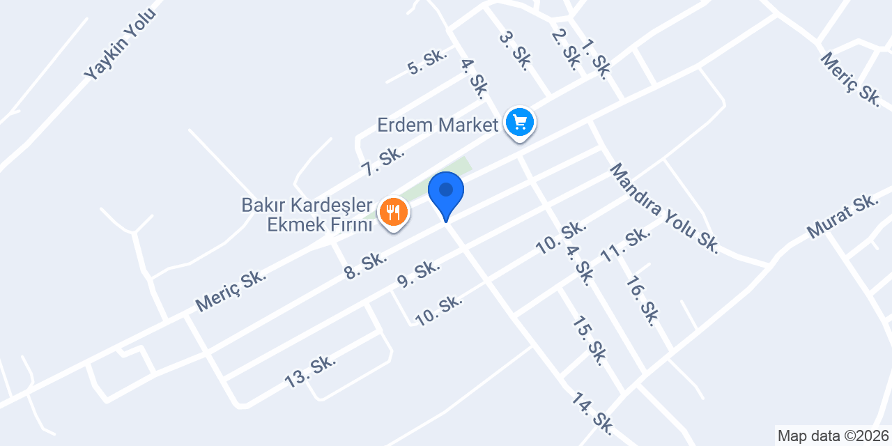 Köprü Mahallesi Muhtarlığı konumu