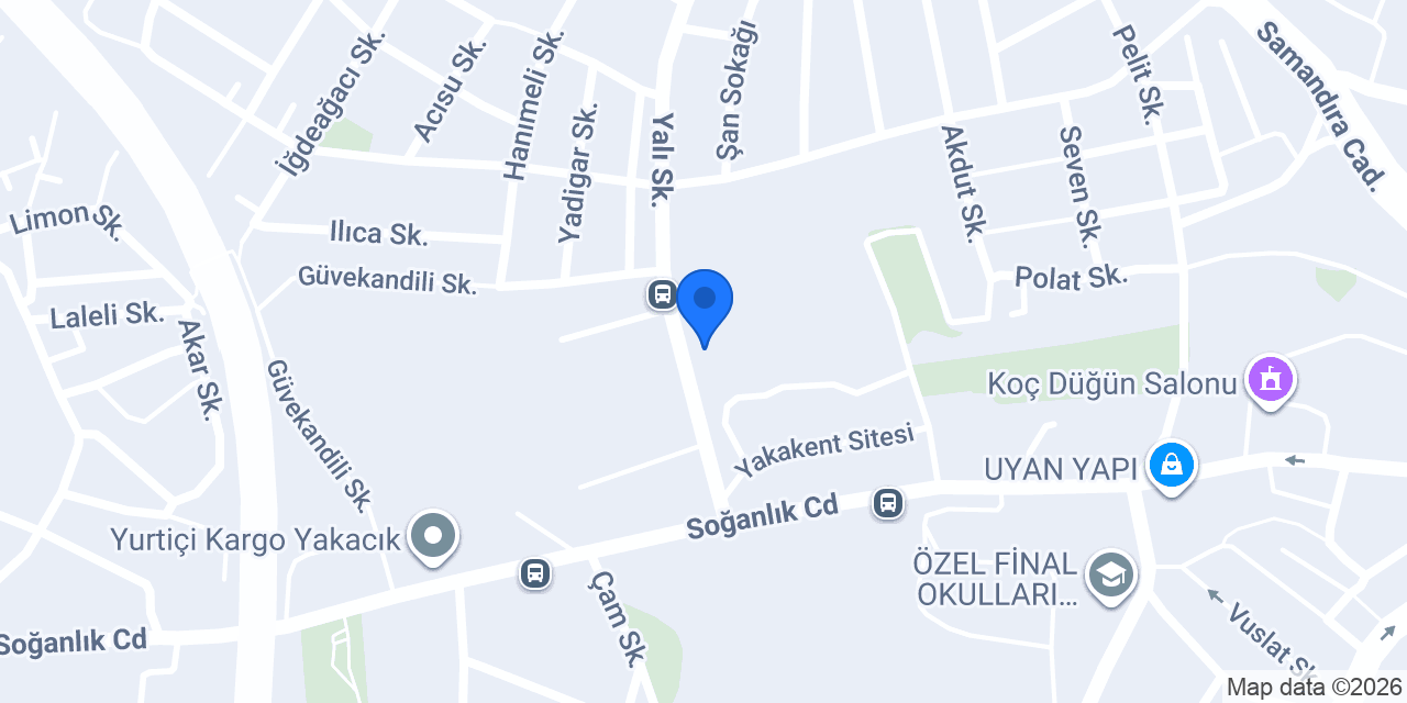 YUVA TEKEL SHOP konumu