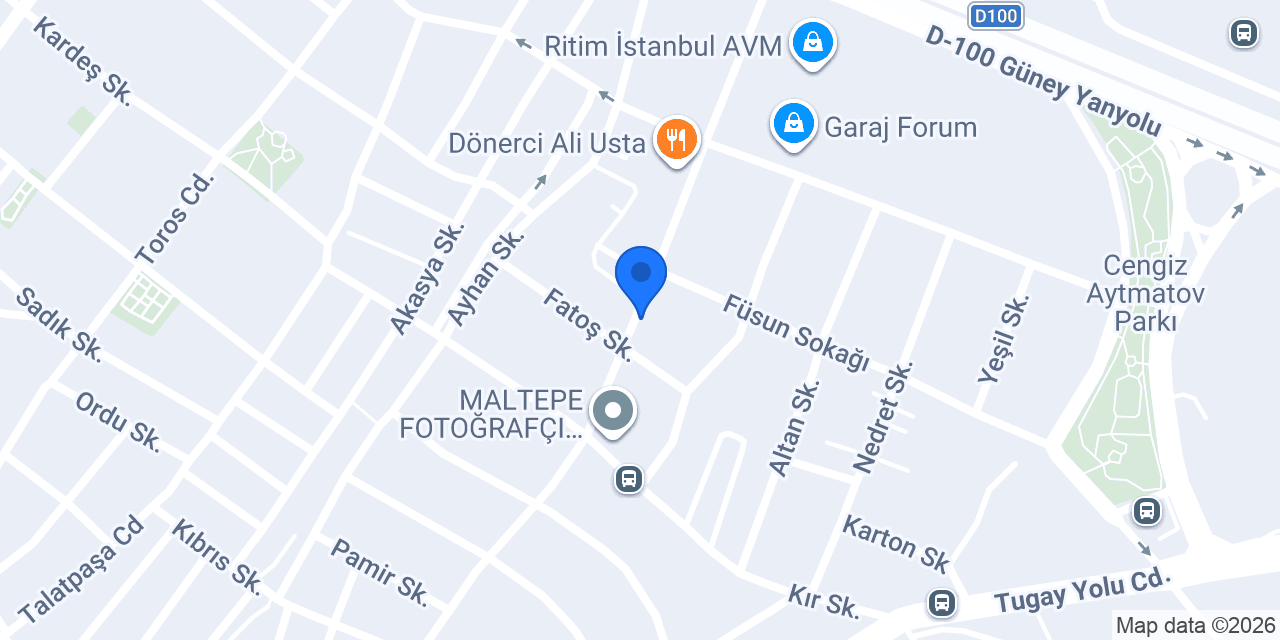 Maltepe Çilingir 7/24 Kale Kilit Servisi konumu